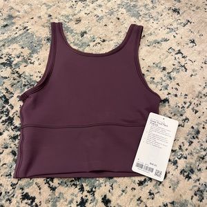 lululemon athletica Plum Crop Tank Top